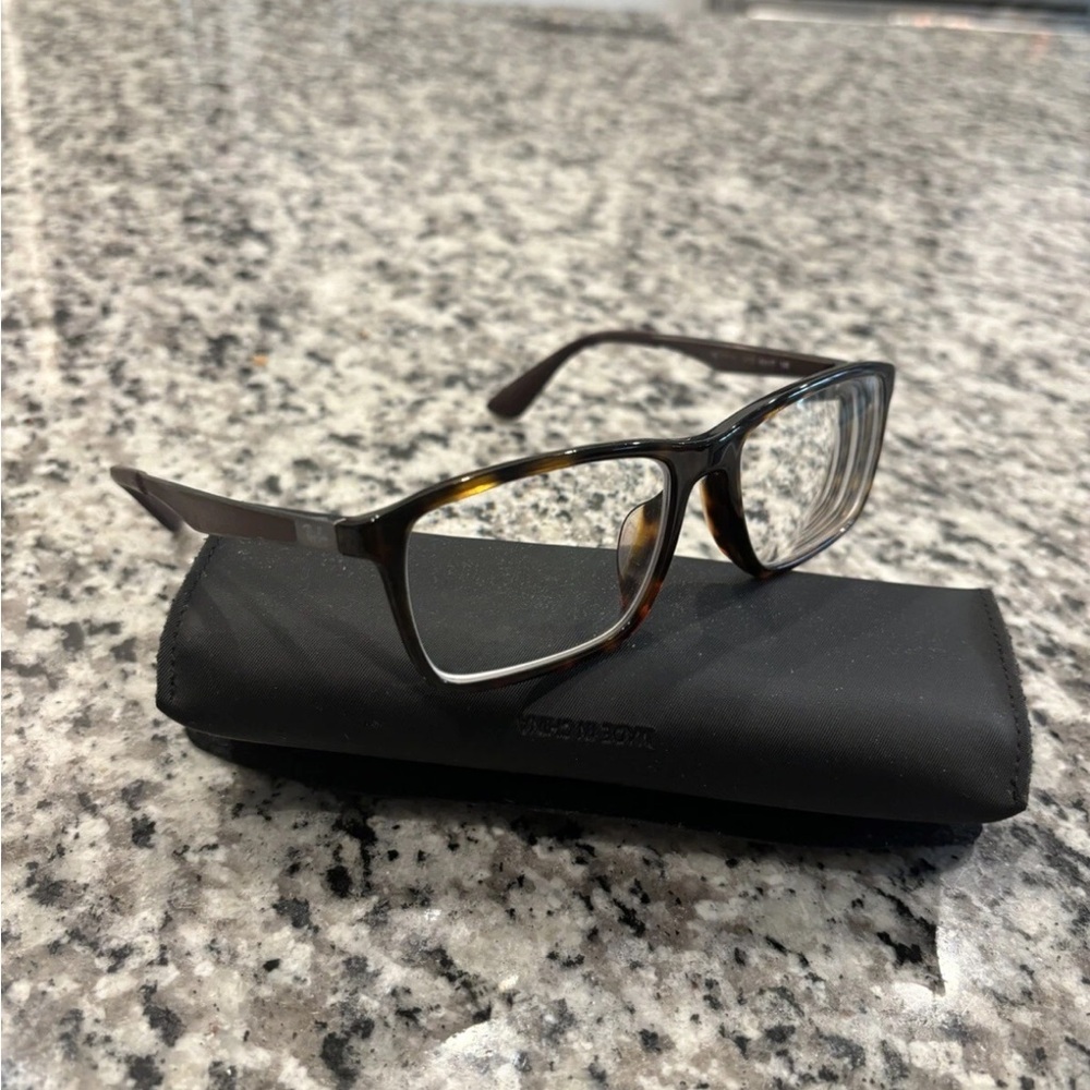 Ray-Ban Eyeglasses Frames Rectangle Tortoise Style - image 6